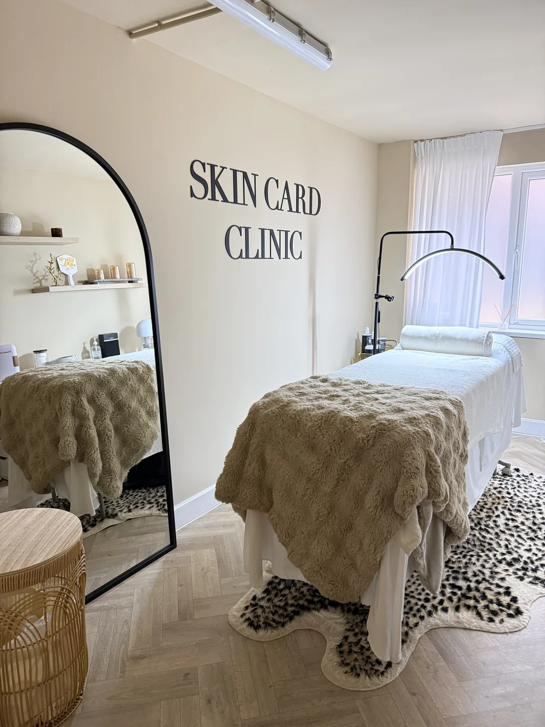 Medical-grade facial skincare treatment visualization at SKIN CARD Clinic